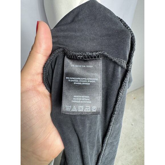 Anthropologie Dolan Left Coast Plunge Tunic Mini Dress in Black Size Large $158 - Picture 6 of 6